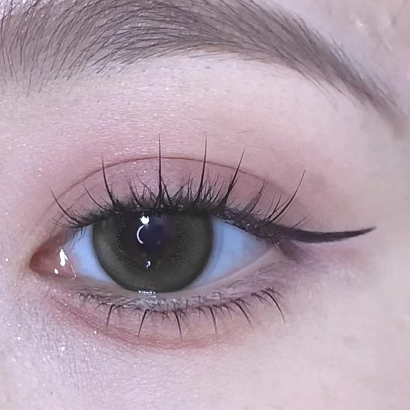 ZX07 False Eyelashes, Natural, 5 Pairs Popular Transparent Axis Soft