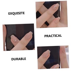 FOMIYES 5 Sets Glossy Fake Nails Women's Detachable Nail Patches Press on Nails for Women Diy Nail Art Nails for Boys and Girls
