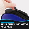 MOXRUQ 1 PC Car CD Storage Bag, 6.3" diameter Round