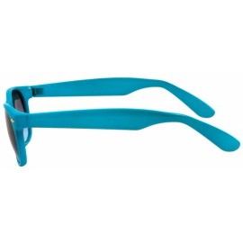 Unbranded SUNGLASSES ADULT UNISEX NEON BLUE RETRO WAYFARER LOOK GREAT FOR PARTY FAVORS NEW