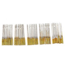 5 Paquetes de Agujas para Máquina de Coser Eléctrica, Agujas Universales para Máquina de Punto Regular, Piezas para Máquina de Coser Doméstica