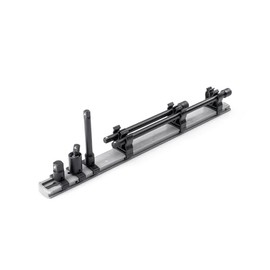 TEKTON 1/4 Inch Drive Impact Extension and Accessory Set with Rail (5-Piece) | SIA90101