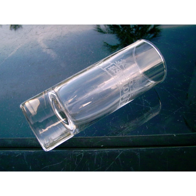 TEQUILA ESPOLON 100% AGAVE TALL SHOOTER SHOT GLASS 4 1/8"