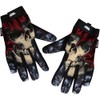 Lethal Threat Reaper Mens Textile Motorcycle Gloves Black SM
