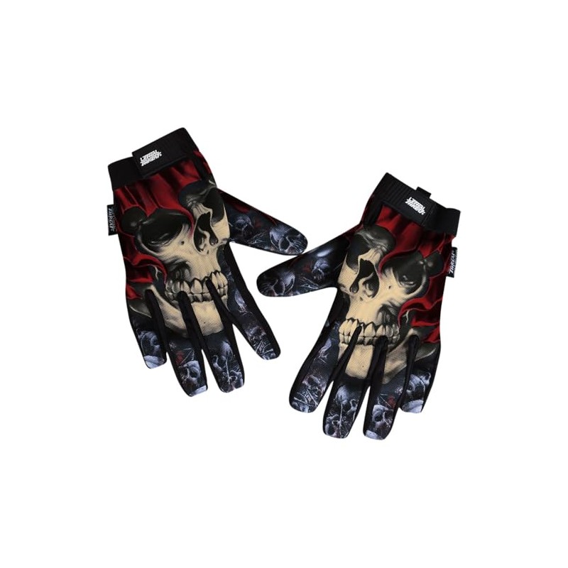 Lethal Threat Reaper Mens Textile Motorcycle Gloves Black SM