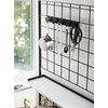 Yamazaki Kitchen Rack, Horizontal Stove Rack, Freestanding Mesh Panel for