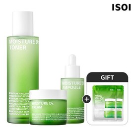 3종구성 모이스춰 닥터장수진) 토너130ml+앰플40ml+크림70ml+장수진마스크2매) 3-piece Moisture Dr. Jang Su-jin Set: Toner 130ml + Ampoule 40ml + Cream 70ml + Jang Su-jin Mask 2 Sheets