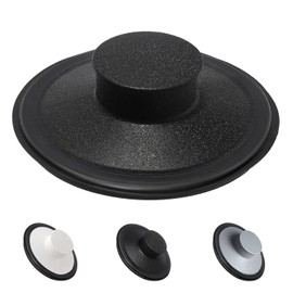 RQYEKDO Kitchen Sink Stopper, 1 Pack 3-1/2" Universal Sink Cover for Garbage Disposal Stopper and Kitchen Drain Plug,Replacement for InSinkErator, Moen,Waste King, Whirlpool,Kohler
