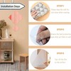 TATACLEA 16-Piece (5.91''*5.91'') Diamond-Shaped Removable Acrylic Mirror Wall Stickers, DIY
