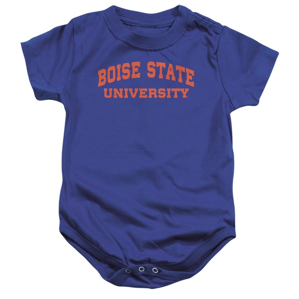 LOGOVISION Boise State University Block University Stacked Unisex Infant Snap