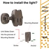 BIGLIGHT Motion Sensor Light Battery Operated, IP65 Waterproof Wireless Indoor