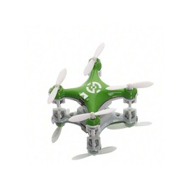 Cheerson 2.4G 4CH 6-Axis Mini RC Drone Quadcopter LED Gyro Toy Aircraft With Remote Control - Color: Green