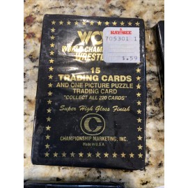 1991 WCW WRESTLING FACTORY SEALED PACK / STING / RIC FLAIR MINT (1)