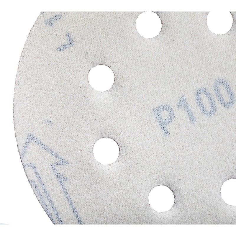YoiYee 100 Grit Sanding Discs Pads, 8 Holes, 125mm/5-inch Hook