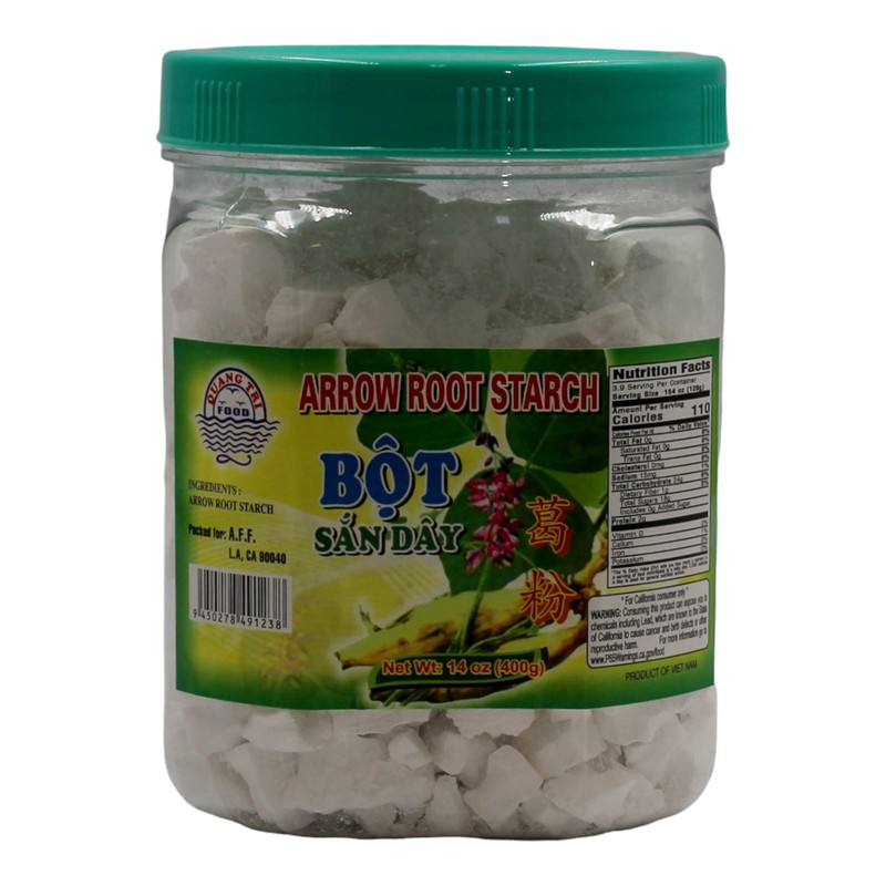 Arrowroot Starch, Bot San Day, Gluten Free Thickener, 14 Ounce,
