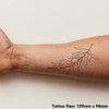 'Olive Branch' Temporary Tattoo - Water Resistant, Skin-Safe, Non-Toxic Transfer