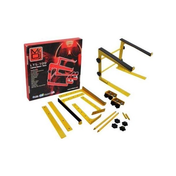 Mr. Dj LTS-109YE DJ Laptop Stand for Musical Instruments Reading