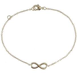 Les Poulettes Jewels - Gold Plated Bracelet Infinity Sign