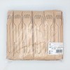 Kyushu Shikko WSF-004N Wooden Cutlery, Craft Enclosed Wood Fork Spoons,