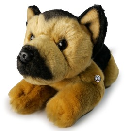 German Shepherd Cuddly Toy Dog Lying Plush Dog Plush Toy Charlie – Cuddly Toys *biz