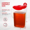 Red 50 Oz. Plastic Pitcher Set of 2 | Fridge