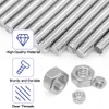 Pack of 4 M10 x 100 mm Threaded Rod, Stainless