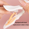 Eyelash Curler, Plastic Eyelash Curlers with Silicone Refill Pads Cute