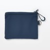 MUJI OHG87A3S Polyester Double Zipper Case Navy S