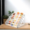 DANHMAO 4'' Stickers Display Stand Acrylic Sticker Display Stand Sticker
