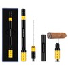 CLZOONG Cigar Punch 4 in 1 Cigar Draw Enhancer Tool
