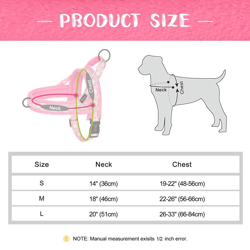 Didog No Pull Dog Harness with Soft Padded, Easy Walk