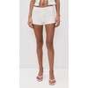 Lioness Women's Bardot Shorts, Porcelain, White, XS