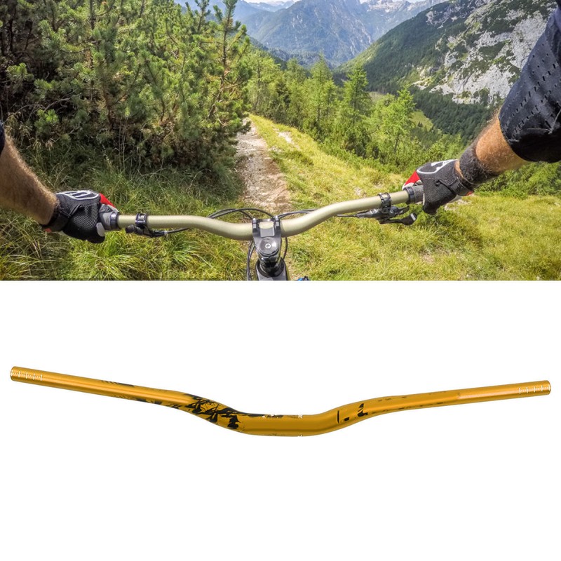 Wheel Track Handlebar Replacement Aluminum Alloy Bike Riser Bar 31.8mm