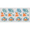 RoomMates RMK5155SCS Orange Blossom Peel and Stick Wall Decals