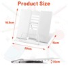 Book Stand, Metal Book Stand, Adjustable Reading Stand for Reading,