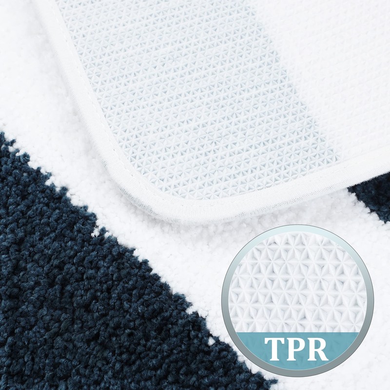 PiccoCasa Non Slip Bath Mat, 50x80 Cm Soft & Super