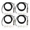 4 Sets Proximity Sensor 3 Wire NPN NC Contact Inductive