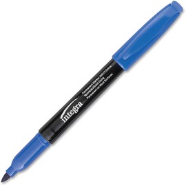 Permanent Fine Point Markers, Dozen Color: Blue