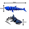 3D Printed Shark Fidget Toy - Fully Articulated Shark -
