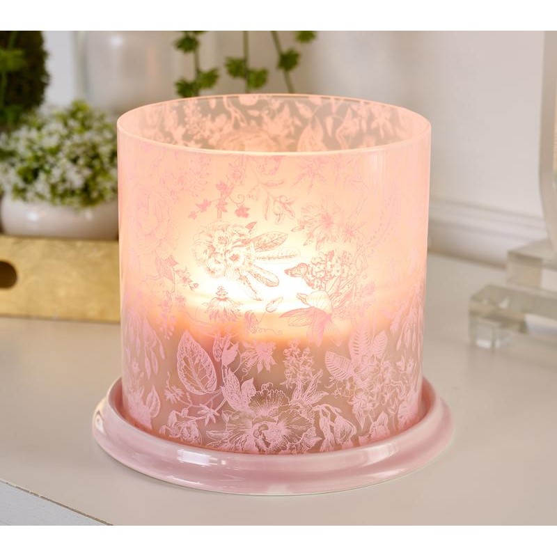 QVC HomeWorx by Slatkin + Co. Printed Toile Glass &