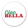 Huuraa Sticker Ciao Bella Italy Gift 10 cm Sticker Ciao