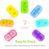 AUVON AUVON Pill Box Organiser, XL Weekly Pill Box 7