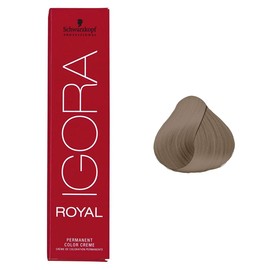 Schwarzkopf Professional Igora Royal Permanent Hair Color, 8-1, Light Blonde Cendre, 60ml