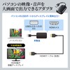 Sanwa Supply USB-HDMI Conversion Adapter/Display Adapter (USB A Connector Male