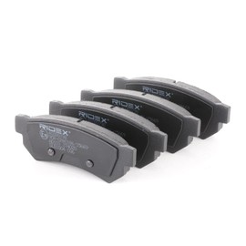 RIDEX Brake Pads Set Brake Blocks Brake Stones Set Rear without Accessories