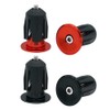 QitinDasen 2 Pairs Bike Handlebar End Plugs, Aluminum Bicycle Bar