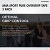 AMA Sport Pickleball Paddle Overgrip Tape - 3 Pack- Tacky