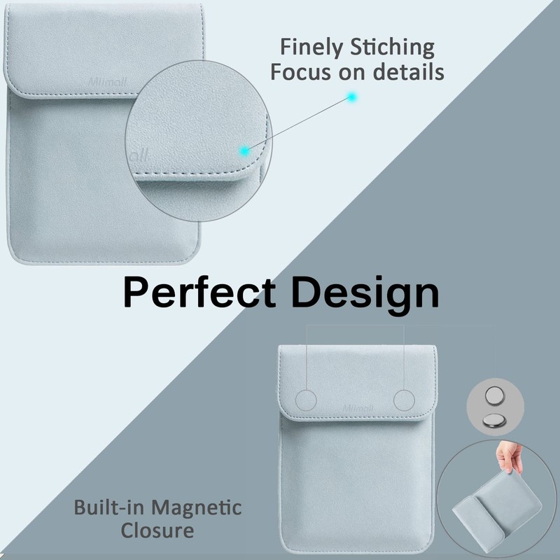 Miimall Suede Case Compatible with Kindle Paperwhite 11th Generation 2021,Ultra-Light