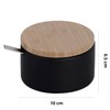 KOOK TIME Ceramic Sugar Bowl with Spoon and Lid Made