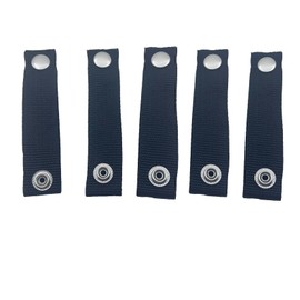 Boat Cover Snap Extender -Brass Heavy Duty snap - Extension Size, 3" - Built in Finger Loops. Extend The Life of Your Boat top Canvas!5Pack (5, 3")